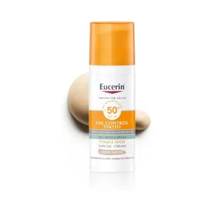 Eucerin - Protector Solar Facial Oil Control FPS 50+ Tono Medio 50 ml
