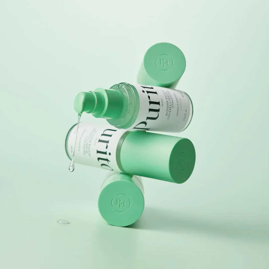 Purito - Wonder Releaf Centella Mini Kit Unscented - 3piezas