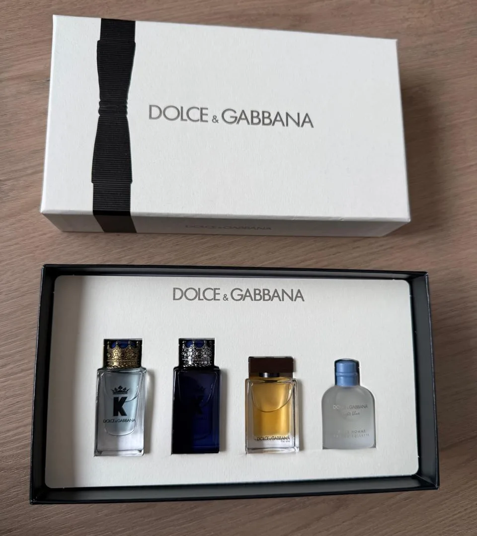 Mini Set de 4 pz - Dolce Gabanna Men