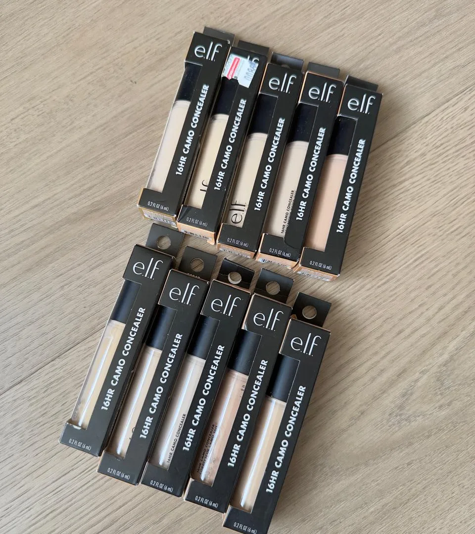 Lote Correctores ELF - Tonos Mixtos "Tapa Negra" (No Obscuros)