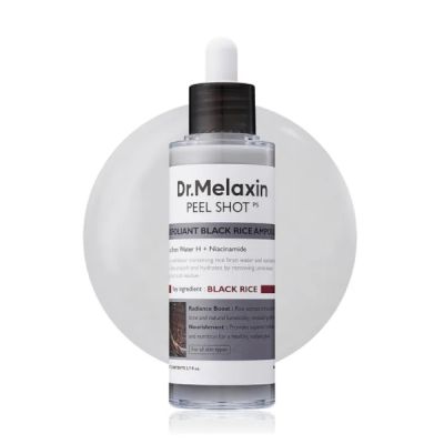 Dr. Melaxin Peel Shot Exfoliating Black Rice Ampoule