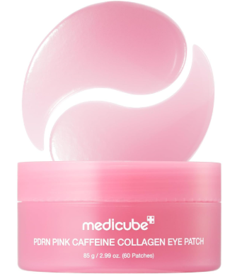 PDRN Pink Caffeine Collagen Eye Patch - 60 Patches