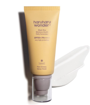 Haruharu Wonder - Black Rice Moisture Airfit Daily Sunscreen SPF50+ - 50ml