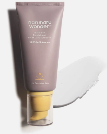Haruharu Wonder - Black Rice Pure Mineral Relief Daily Sunscreen SPF 50+ - 50ml