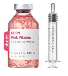 Sungboon Editor - PDRN Pink Vitamin Glow Boosting Ampoule - 40ml