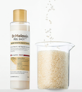 Dr. Melaxin - Peel Shot - Glow White Rice Toner - 200ml