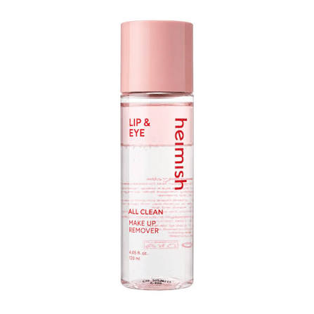 Helmish- Lip & Eye All Clean Make up Remover 120ml